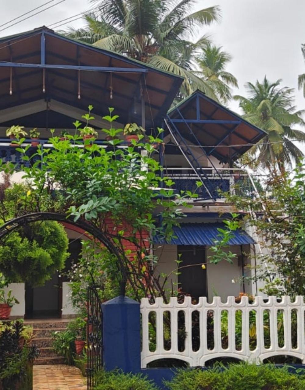 Curlies Blue House Villa Anjuna Exteriör bild